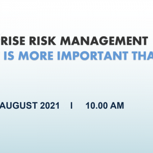 Webinar: Enterprise Risk Management